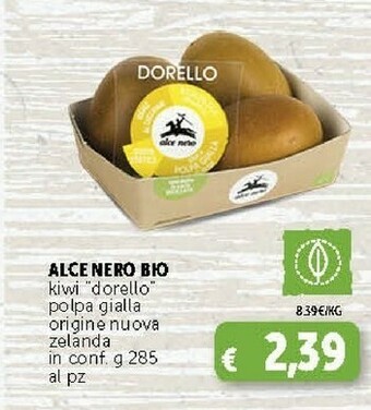 Deco Supermercati Alce Nero Kiwi offerta