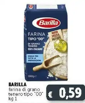 Deco Supermercati Barilla Farina Di Grano Tenero Tipo 00 offerta