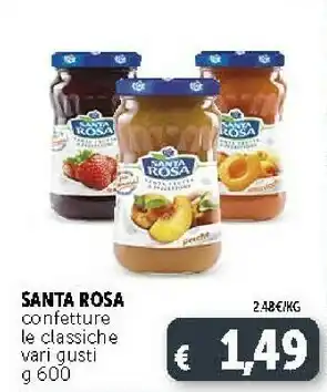 Deco Supermercati Santa Rosa - Confettura Di Amarene 600 G(ml) offerta