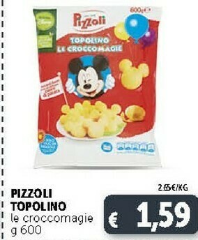 Deco Supermercati Pizzoli Topolino Le Croccomagie offerta