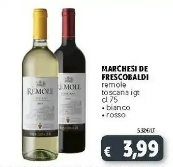 Deco Supermercati Frescobaldi Remole Toscana Igt offerta