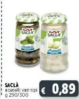 Saclà Acetelli Insalatina 290 G(ml)