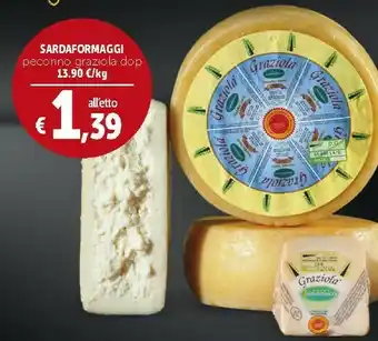 Deco Supermercati Sardaformaggi Pecorino Graziola Dop offerta