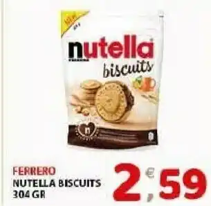 Mio Market Ferrero Nutella Biscuits offerta