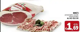 Deco Supermercati King's Prosciutto Crudo offerta