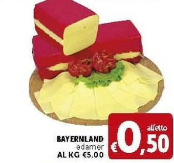 Deco Supermercati Bayernland Edamer offerta