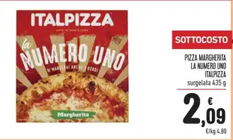 PIZZA MARGHERITA LA NUMERO UNO ITALPIZZA 435 g