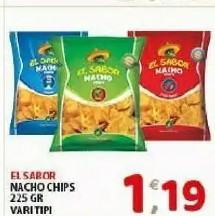 El sabor Nacho Chips Salted 225 G(ml)
