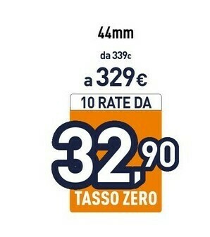 Unieuro Apple Watch SE OLED 44 Mm Oro GPS (satellitare) offerta