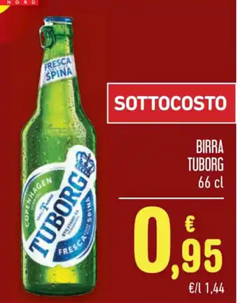 Spazio Conad BIRRA TUBORG 66 cl offerta