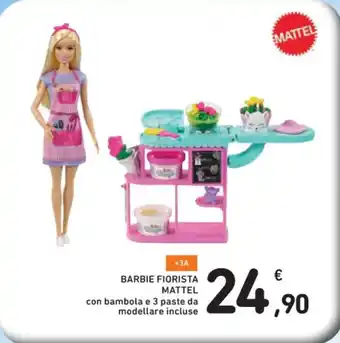 Spazio Conad BARBIE FIORISTA MATTEL offerta