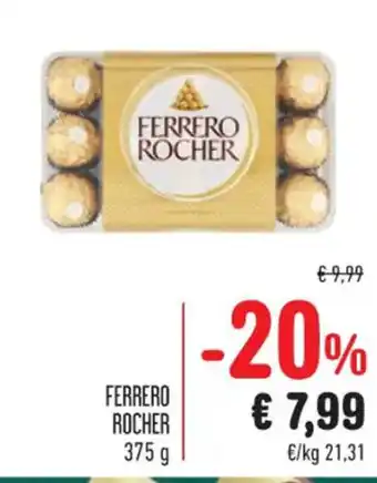 Spazio Conad FERRERO ROCHER 375 g offerta