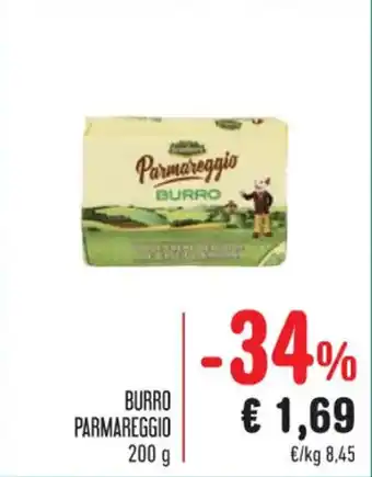Spazio Conad BURRO PARMAREGGIO 200 g offerta