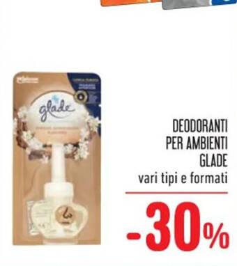Spazio Conad DEODORANTI PER AMBIENTI GLADE offerta