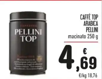 Spazio Conad CAFFE TOP ARABICA PELLINI macinato 250 g offerta