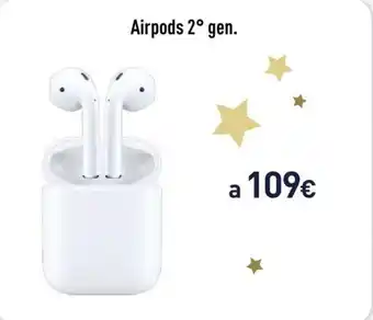 Unieuro Airpods 2° gen. offerta
