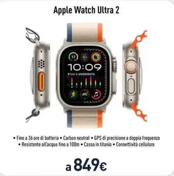 Unieuro Apple Watch Ultra 2 offerta
