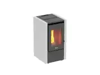 OBI Stufa a pellet ecofox mignon 6,2 kw bianco offerta