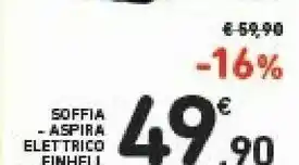 Conad Einhell Soffia-aspira Elettrico offerta