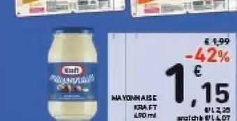 Conad Kraft Krqaft Mayonnaise offerta