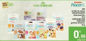 Conad Conad Mix Di Frutta Secca Piacersi offerta