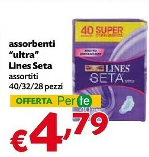 Pam Lines Assorbenti lines offerta