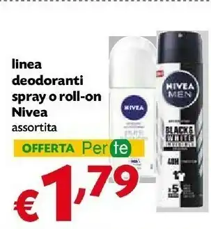 Pam Nivea Deodorante offerta