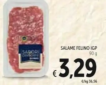 Conad Felino Salame offerta