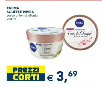 Esselunga Nivea Crema Soufflè offerta