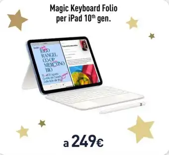 Unieuro Magic Keyboard Folio per iPad 10th gen. offerta