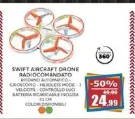 Happy Casa Swift aircraft drone radiocomandato offerta