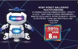 Happy Casa Roby robot ballerino multifunzione offerta