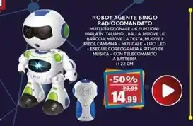 Happy Casa Robot agente bingo radiocomandato offerta