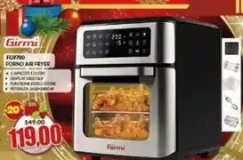 Risparmio Casa Girmi - fg9700 forno air fryer offerta