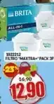 Risparmio Casa Brita - 1022212 filtro maxtra+pack 3pz offerta