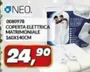 Risparmio Casa 0080978 coperta elettrica matrimoniale offerta
