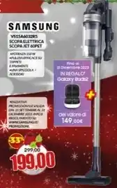 Samsung - vs15a6032r5 scopa elettrica scopa jet 60pet