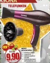 Risparmio Casa Telefunken - m07457 asciugacapelli offerta