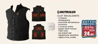 Dictrolux - gilet riscaldante