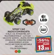Happy Casa Spray car radiocomandata offerta