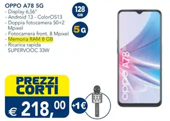 Esselunga OPPO A78 5G offerta