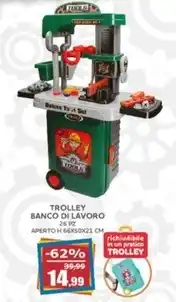 Happy Casa Trolley banco di lavoro offerta