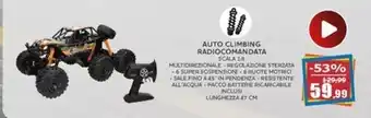 Auto climbing radiocomandata