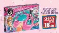 Happy Casa Clementoni - crazy chic nail art studio offerta