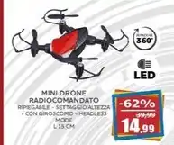 Happy Casa Mini drone radiocomandato offerta