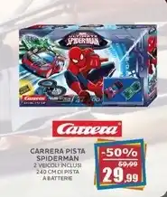 Happy Casa Marvel - carrera pista spiderman offerta