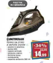 Happy Casa Dictrolux - ferro da stiro a vapore offerta