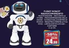 Happy Casa Funky robot radiocomandato offerta