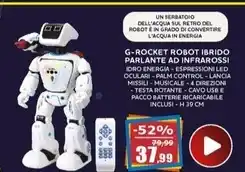 Happy Casa Tu giochi - g-rocket robot ibrido parlante ad infrarossi offerta