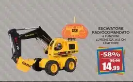 Escavatore radiocomandato